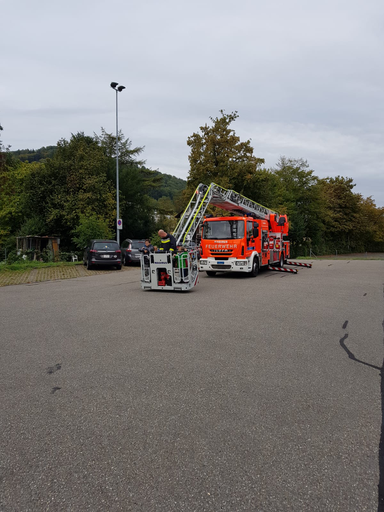 Bei der Feuerwehr