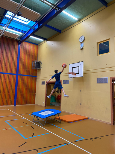 Fun in der Turnhalle